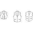 thumbnail image 2 of Folkwear Vintage Vests #222 Victorian 1800's Dress Vest Waistcoat Men's Ladies Reproduction Sewing Pattern (Pattern Only) folkwear222, 2 of 4