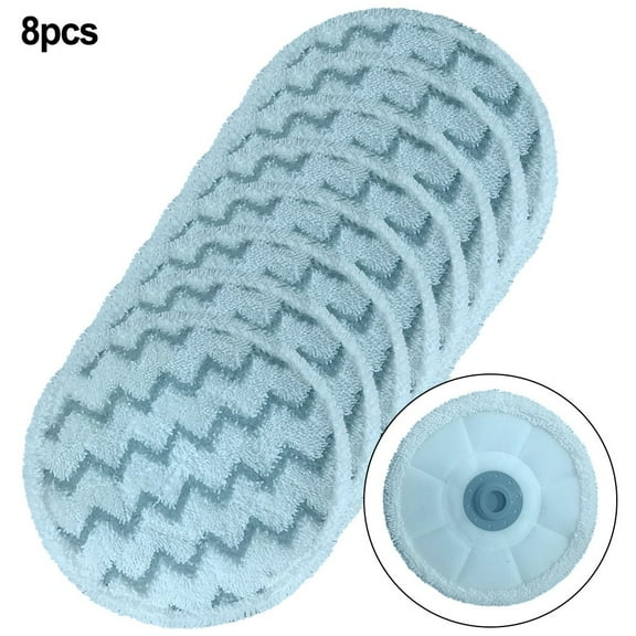 Microfiber Mop Pads 8 Pack Compatible With Bissell Spinwave Smart Steam 3897A 3712 3712W Scrubbing Reusable Cleaning Pads