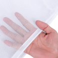 thumbnail image 4 of Bolsa de lavado de malla para ropa, bolsa de lavado blanca, bolsa para lavadora con cordón, bolsa grande para lavandería, 60x90cm/23,6x35,4 pulgadas, bolsas de red para ropa, 4 of 5