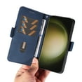 thumbnail image 7 of Compatible with Google Pixel 9 Pro XL Wallet Flip Case, Classic PU Leather Shockproof Protective for Men Women Card Slots Kickstand Magnetic Closure Cover for Google Pixel 9 Pro XL, Blue, 7 of 7