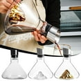 thumbnail image 3 of Ruifaya Hand Blown Red Wine Decanter Crystal Glass 1500ml Wine I5I5 Carafe, 3 of 8
