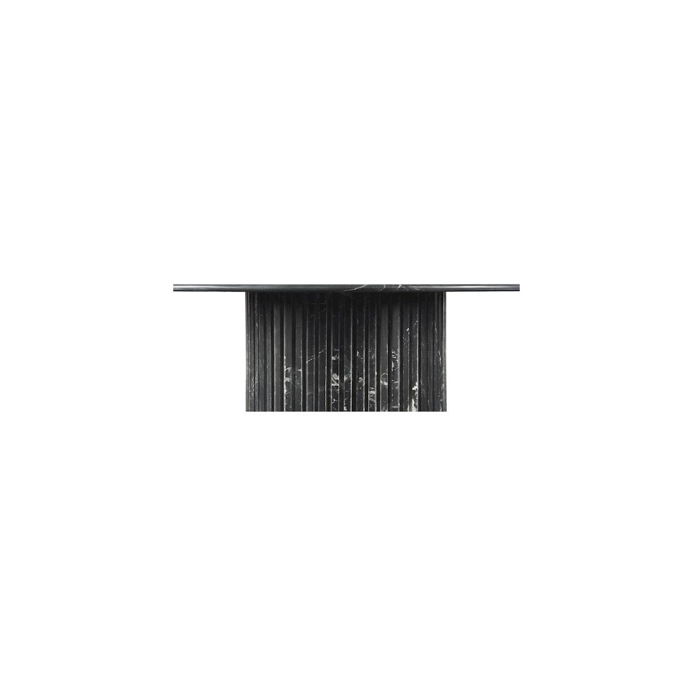 Meridian Furniture Genoa Black Marble Dining Table