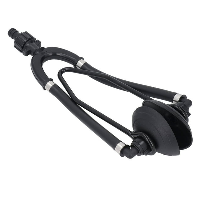 Enjuague Para Motor De Barco, Ventosa Redonda De 100 Mm Enjuague Para Motor De Alimentación Dual Uso Conveniente Amplia Compatibilidad Para Motores Fueraborda Internos