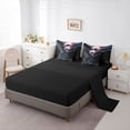 thumbnail image 5 of Metsweet Dark Dragon Twin Bedding 7-Piece, Gothic Animal Bedding Comforter Set, Black Red Gray,Black Reversible, 5 of 6