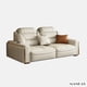 thumbnail image 1 of Premium Italian Genuine Leather Sectional Sofa Sets Couch Sofas with USB and Bluetooth Speaker - MINGDIBAO Living Room Furniture My Lux Decor Round, 1 of 12