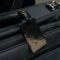 thumbnail image 4 of Hundreds of Spiders Arachnophobia Rectangle Leather Luggage Card Suitcase Carry-On ID Tag, 4 of 5