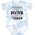 thumbnail image 3 of Inktastic My Daddy is a Doctor and a Hero Boys or Girls Baby Bodysuit, 3 of 5