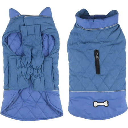 Windproof Dog Coat, Winter Warm Jacket, Anti-Snowsuit Dog Clothing for