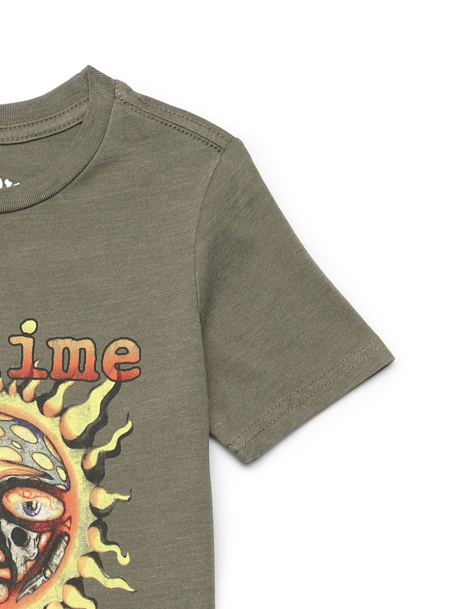 Sublime Boys Sun Logo Graphic Tee with Short Sleeves, Sizes 4-18
