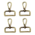 thumbnail image 4 of amagogo 2x4x Zinc Alloy Swivel Lobster Claw Clasps Square Tail Hook Accessories Bronze, 4 of 9