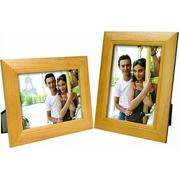 Neil Enterprise Inc. Teak Wood 5x7 Picture Frames - Pack of 12