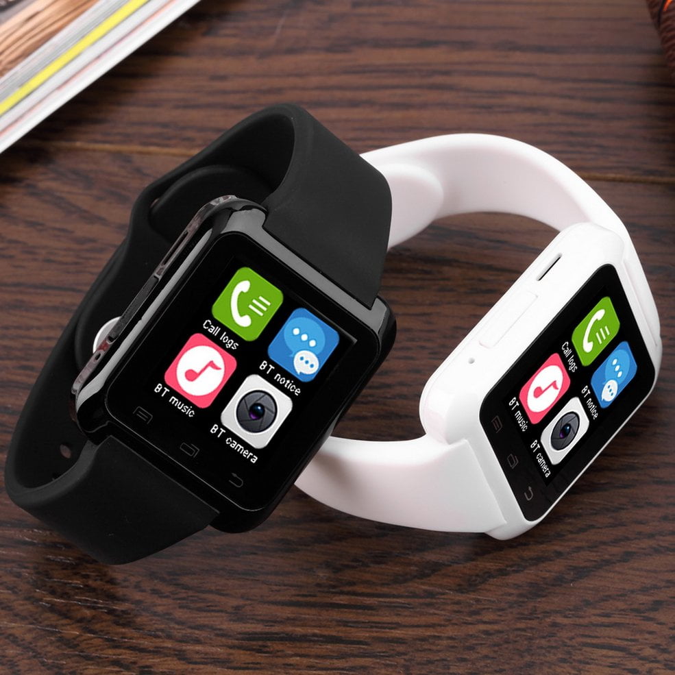 Newest Smart Watch U80 BT notification Anti Lost MTK WristWatch for iPhone Samsung Android system Phone smartwatch Walmart