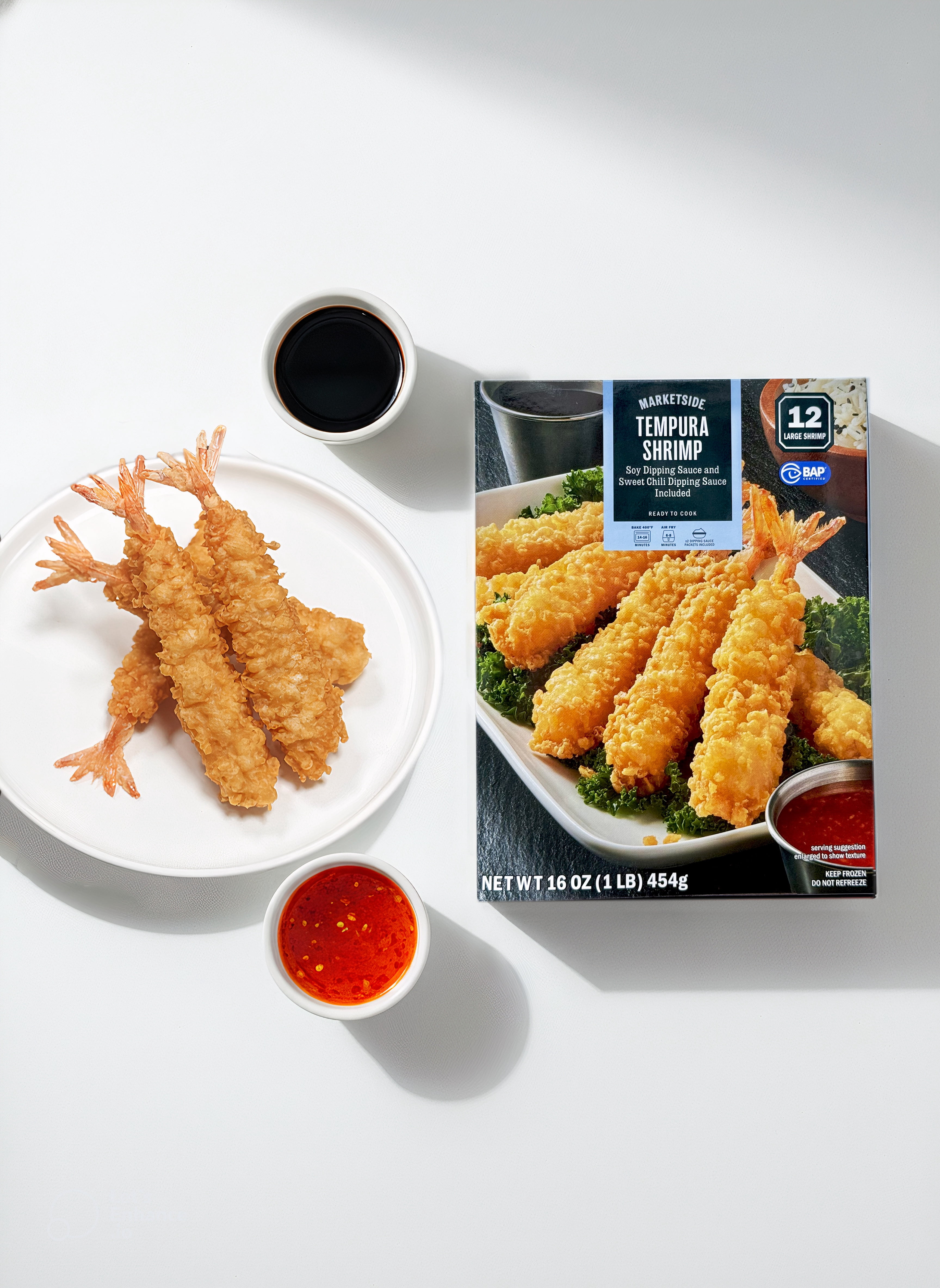Marketside Frozen Shrimp Tempura 12 Count, 16oz
