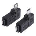 thumbnail image 3 of 2pcs 90 Degree Micro USB Female to Micro USB Male Adapter Connector, 3 of 6