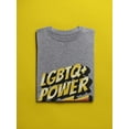 thumbnail image 3 of Lgbtq+ Power T-Shirt Men -Smartprints Designs, Male 3X-Large, 3 of 4