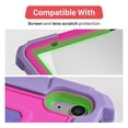 thumbnail image 3 of Vena For Apple iPad A16 Case For Kids (10.9"), iPad 10th Generation Case With Kickstand, iPad 11th Generation Case Pencil Holder, Purple/Rose Red, 3 of 7