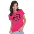 thumbnail image 3 of Hey Girl Funny Novelty TV Show Logo Womens Slim Fit Graphic Tee Brisco Brands S, 3 of 5