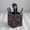 Rosso Levanto, variant on Rosso Levanto Marble Square Countertop Organizer for Toothbrushes, Makeup Brushes, and Pens
