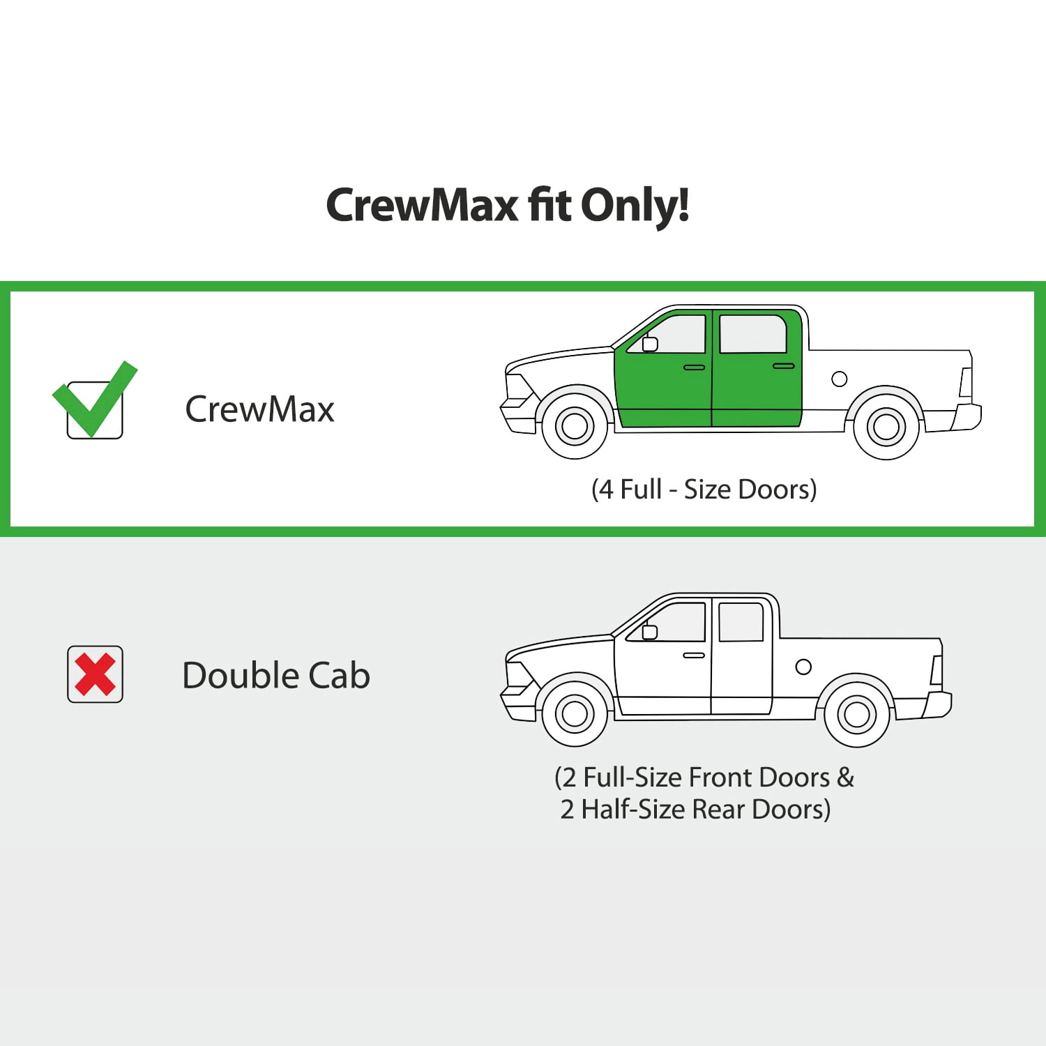 CLIM ART Incredibly Durable Rain Guards for Toyota Tundra 2022-2026 CrewMax, Original Tape-on Window Deflectors, Vent Deflector,Window Visors, Car Accessories,4pcs. - 422285