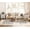 White-6 drawer, variant on Farmhouse 3-Drawer End Table with Charging Station, Wood Side Table for Living Room, Oak