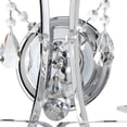 thumbnail image 2 of 6822-CH-CL-SAQ-Crystorama Lighting-Othello - Two Light Wall Sconce in Classic Style - 14 Inches Wide by 16 Inches High-Polished Chrome, 2 of 3