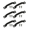 thumbnail image 3 of Colgadores de cuadros perfecl con 200 tornillos herramientas de Hardware colgador de pared artesanal reloj Negro, 3 of 8