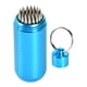 thumbnail image 2 of Herramienta para reparar puntas de tacos de billar, moldeador de puntas de billar de alta resistencia con llavero, billar Azul, 2 of 9