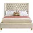 thumbnail image 3 of Meridian Furniture Barolo 56" Tufted Queen, 3 of 5