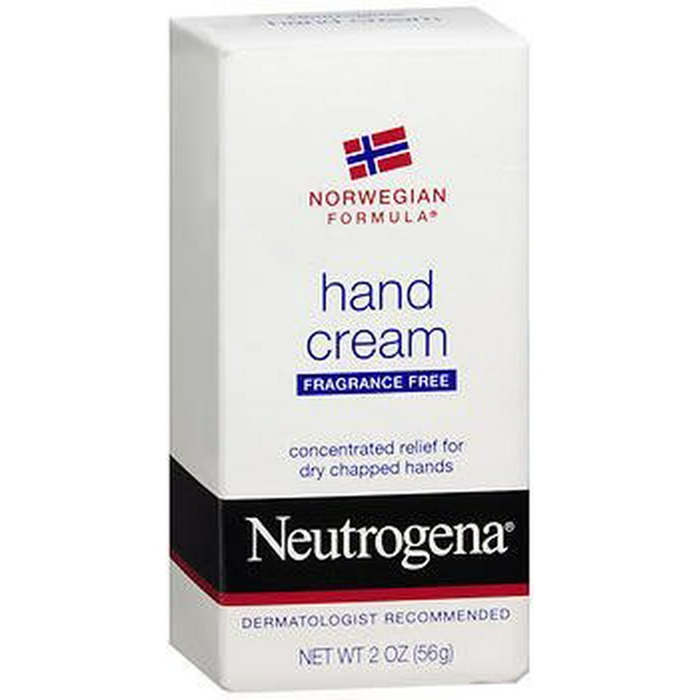 Neutrogena Norwegian Formula Hand Cream FragranceFree 2 oz, Pack of 5
