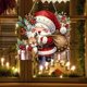 thumbnail image 3 of Kit de arte con diamantes JJFox DIY, doble cara, para Papá Noel, 3 of 7
