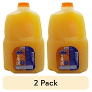 (2 pack) Tres Monjitas, Orange Juice, 120oz, Natural Flavor, 30% Juice, 1 Count, Liquid, Plastic Bottle, New