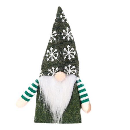 

Sanwood Wine Bottle Cover Whitebeard Christmas Wine Bottle Cover Eye-catching Non Woven Fabric Xmas Party Wine Bottle Knit Hat for Party