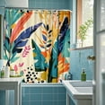 thumbnail image 5 of BKER Fabric Shower Curtain Liner With Reinforced Rustproof For Bathroom, 5 of 5
