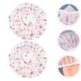 thumbnail image 3 of Miangastore 2pcs Multi-purpose Sleeping Hats Practical Shower Hair Hats Female Sleeping Hats, 3 of 9
