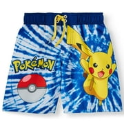 Pokemon Swim Trunks Shorts Boy Size 10/12