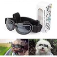 thumbnail image 3 of Shopping Mall Dog Goggles Anti-UV Adjustable Transparent Dog Sunglasses Easy to Wear Windproof Motorcycle Puppy Glasses (Transparent Black), 3 of 5