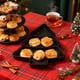 thumbnail image 1 of Lekihaqq Christmas Tree Snack Tray 3 Compartment Serving Platter Holiday Party Fruit Candy Dish Appetizer Dessert Food Display Decorative Tray, 1 of 6