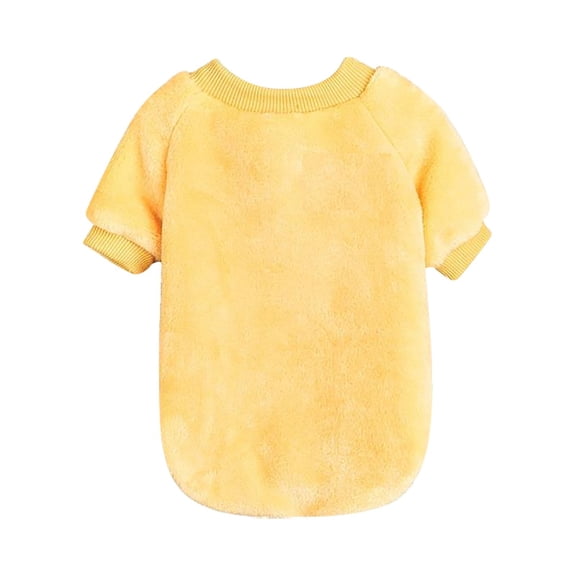 Denbek Cream Dog Sweater, Dog Sweater, 1 Pack Dog Sweaters for Small Dogs Girl Boy, Ultra Soft Warm Puppy Clothes Dog Coat for Winter, Pet Apparel Outfits, Orange-xxs