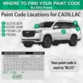 ERA Paints WA810K Dark Meander Metallic for CADILLAC Exact Match Automotive Touch Up Paint