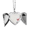 thumbnail image 1 of Feliz Navidad estrella de cinco puntas Alas de ángel collar colgante regalo de moda Unbranded M, 1 of 3