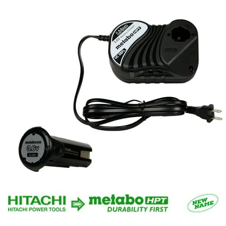 Metabo HPT/Hitachi Power Tools EBM315 3.6V Lithium-Ion Battery & UC3SFL