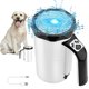 thumbnail image 1 of Limpiador de patas de perro automático recargable, taza de lavado de patas de perro, limpiador de patas de mascotas portátil 2 en 1 con cepillo de silicona suave, alta potencia de 7,4 V, 1 of 4