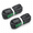 2 M/ 6'7"FT, variant on Black Spanset Round Slings 2-pack 5300lb For Aerial Hoop Rigging Polyeste Sling Yoga Hammock Silks Wrap Over Tree Limbs Or Beams