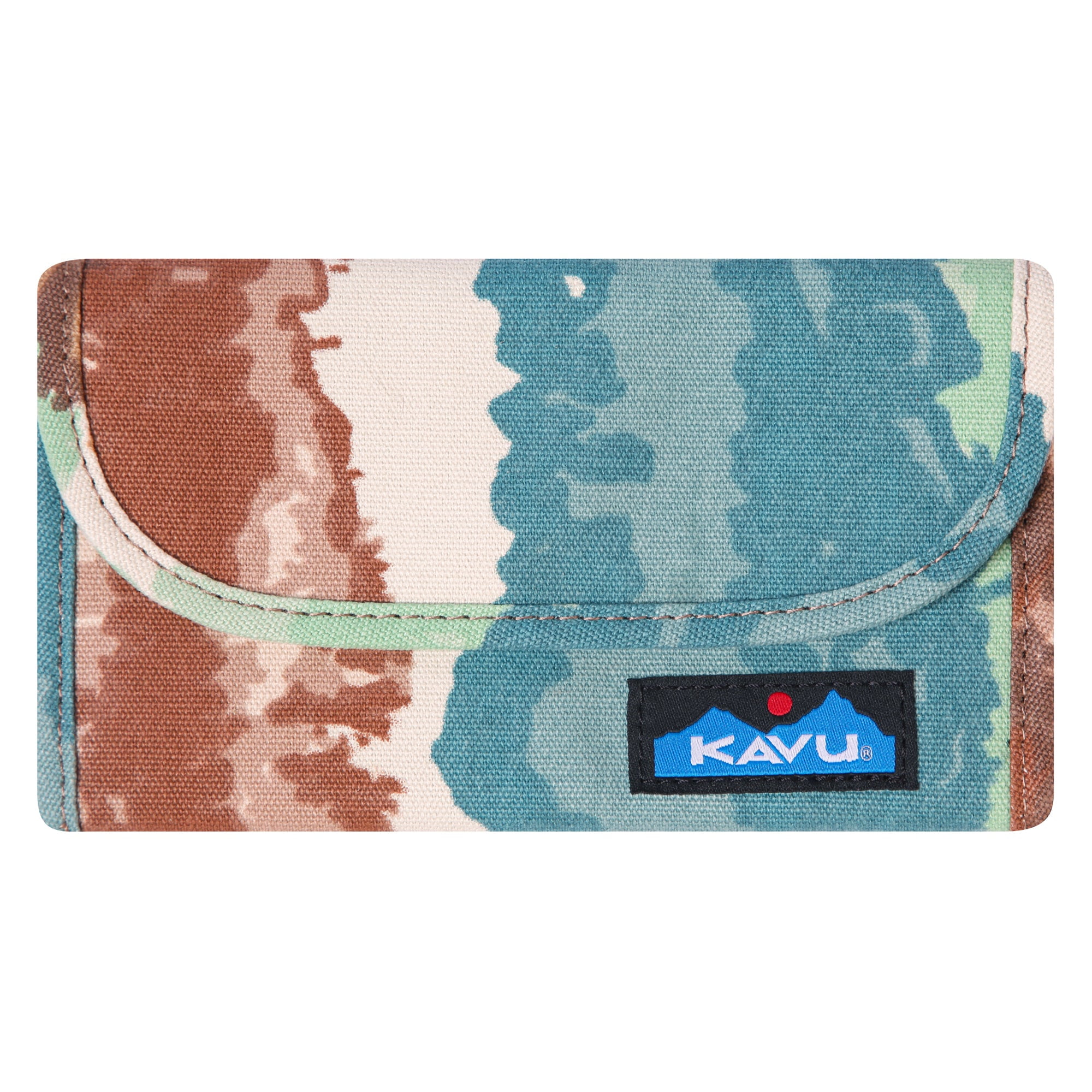 KAVU Big Spender Tri-fold Wallet Clutch Travel Organizer - Rio Tie Dye ...