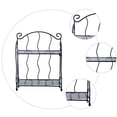 thumbnail image 6 of OUNONA  Desktop Storage Shelf Iron Bookshelf Easy Assembly Rack Office, 6 of 8