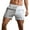 Gray, variant on Aayomet Workout Shorts Men Mens Shorts Casual Adjustable Drawstring Elastic Waist Slim Shorts,Khaki M