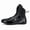 Black (2190), variant on Men's Heavy-Duty High-Top Wrestling & Boxing Shoes - Full-Lace-Like Strap Closure, Anti-Slip Rubber Sole,  Cushioned Insole, Upper - Training Combat Boots for MMA, Karate, Martial Arts