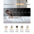 thumbnail image 5 of Beige Blackout Curtains, Light Blocking Print Window Curtains, Simple Gradient Ice Hockey Funny Sport Game Art Thermal Insulated Window Drapes for Living Room Kitchen Cafe 2 Panels, 104"W x 52"L, 5 of 9