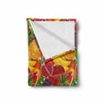 thumbnail image 2 of Colorful Soft Flannel Fleece Blanket, Exotic Tropical Fresh Ripe Juicy Fruits Pineapple Berries Watermelon Grape Orange, Cozy Plush for Indoor and Outdoor Use, 70" x 90", Multicolor, by Ambesonne, 2 of 6