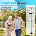 thumbnail image 6 of BeneCane Folding Cane with Dual LED Lights, Adjustable Quad Cane for Men and Women, Lightweight Aluminum Walking Cane with Self-Standing Base and Carry Bag, 6 of 8